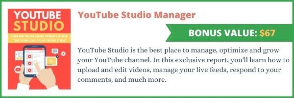 YouTube Studio Manger