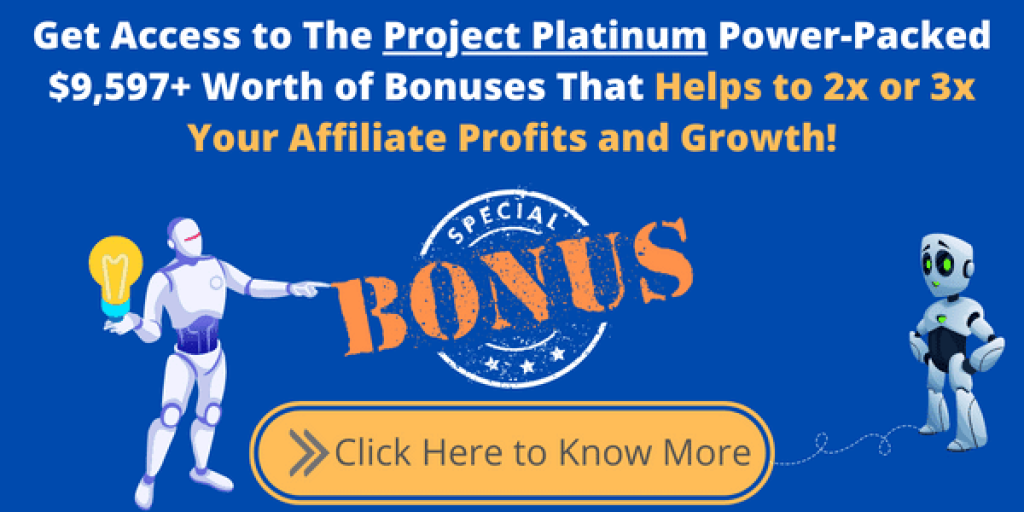 New Project Platinum Bonus Offer 1